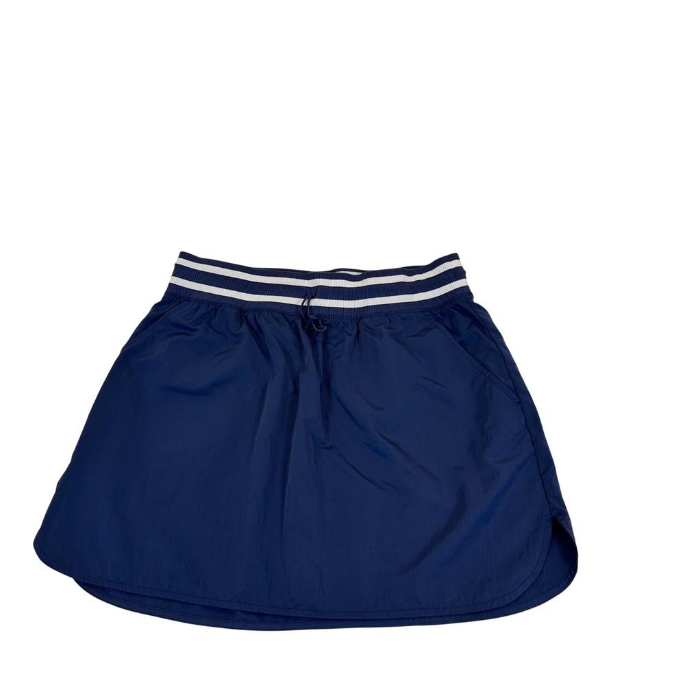 Offline by Aerie Navy Blue Striped Waistband Active Skort Pockets Women's Size M - Picture 3 of 5